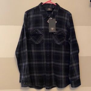 Harley-Davidson wmns woven plaid shirt
